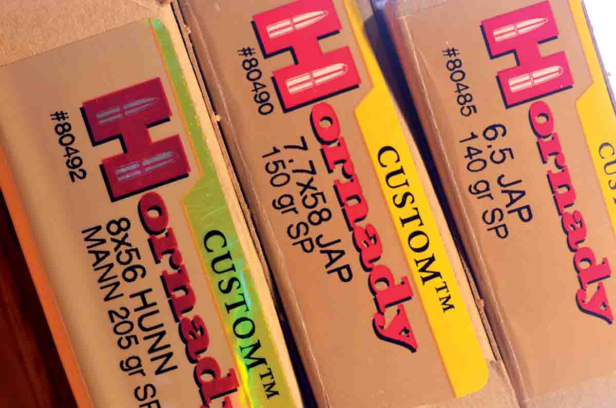 Hornady has made several small runs of specialty cartridges over the years. The availability of brass, bullets and loaded ammunition helps keep a lot of old rifles shooting.